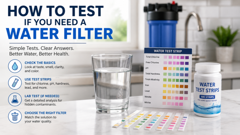 How to test if you need a water filter